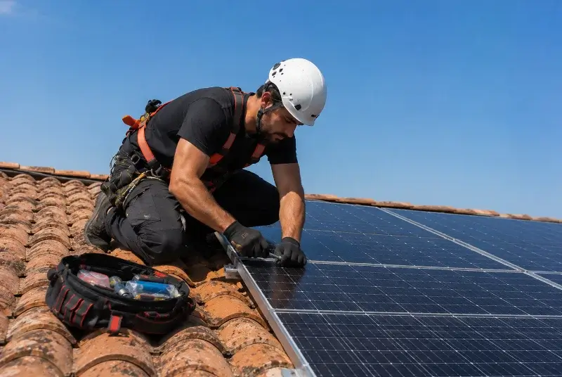 Maintenance et monitoring de panneaux solaires à Montastruc-la-Conseillère
